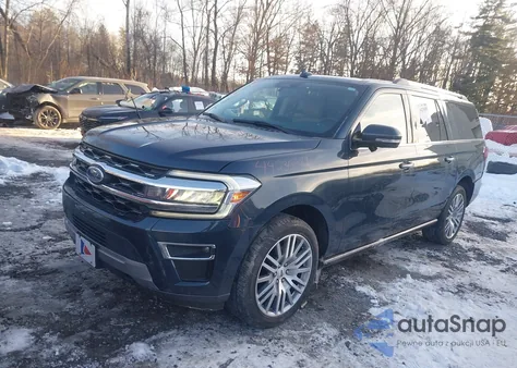 2023 Ford Expedition Limited Max z USA, uszkodzony, nr VIN 1FMJK2A81PEA22712